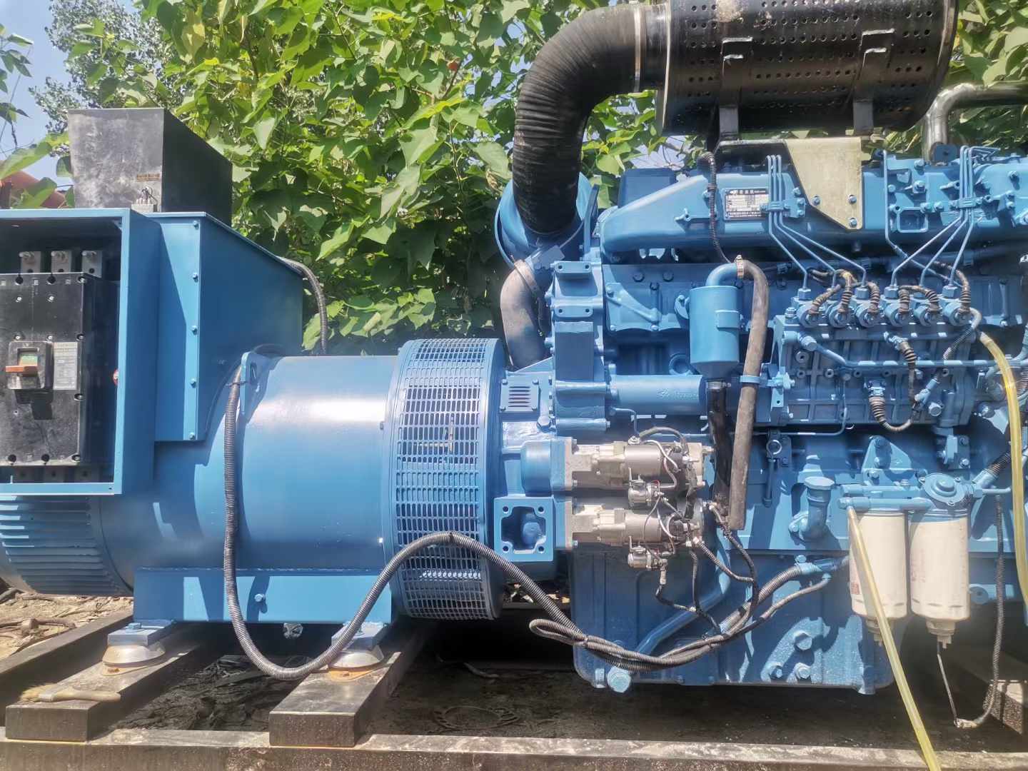 莒南详细说明降低 800kW 柴油发电机输出电流波动的方法